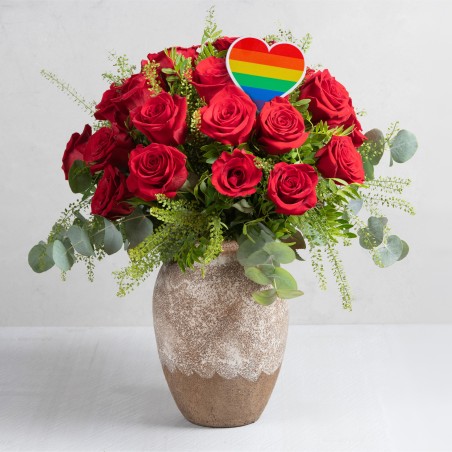 Ramo 24 rosas especial LGTBI