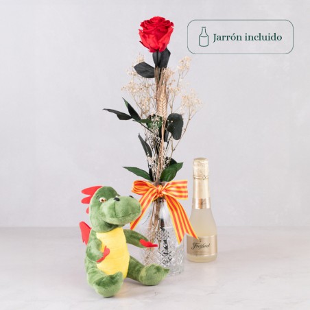 Rosa Sant Jordi + Peluche +...