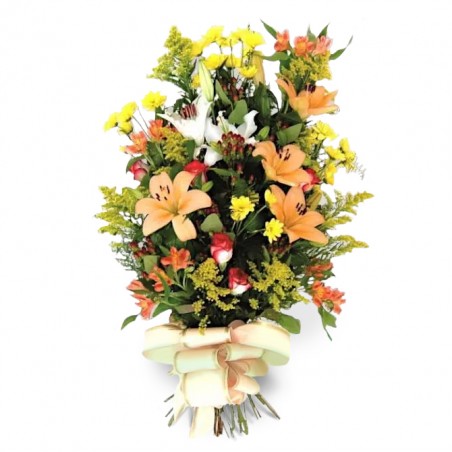 Ramo Funerario Naranja